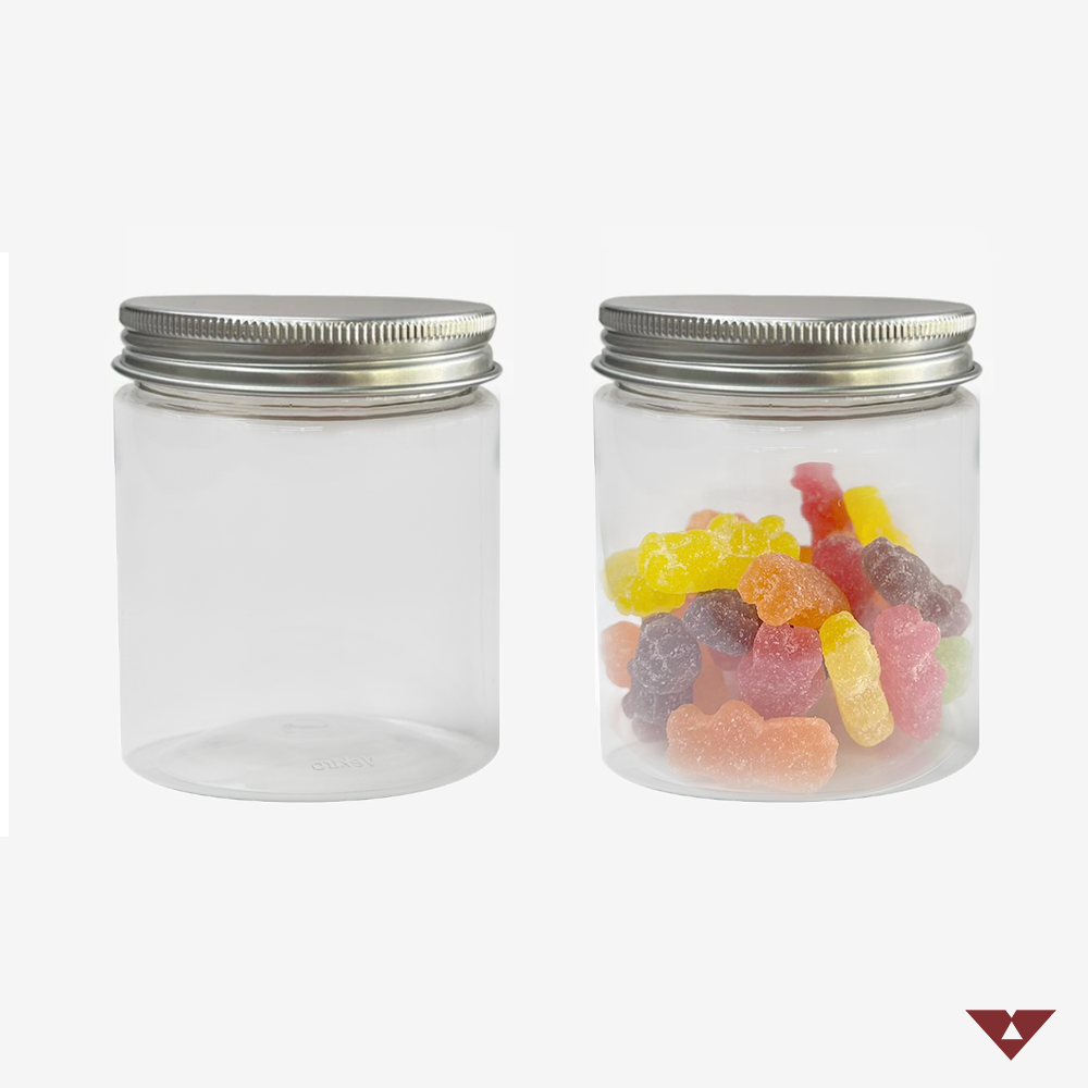 Food Grade PET Jar with AL Cap - 250ml